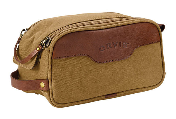 Orvis Zip-Top Travel Pouches | Black | Polyester