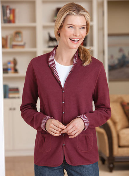 Orvis signature merino cardigan discount
