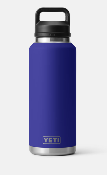 YETI Rambler Bottle - 46 oz. - Chug Cap - Nordic Blue - TackleDirect