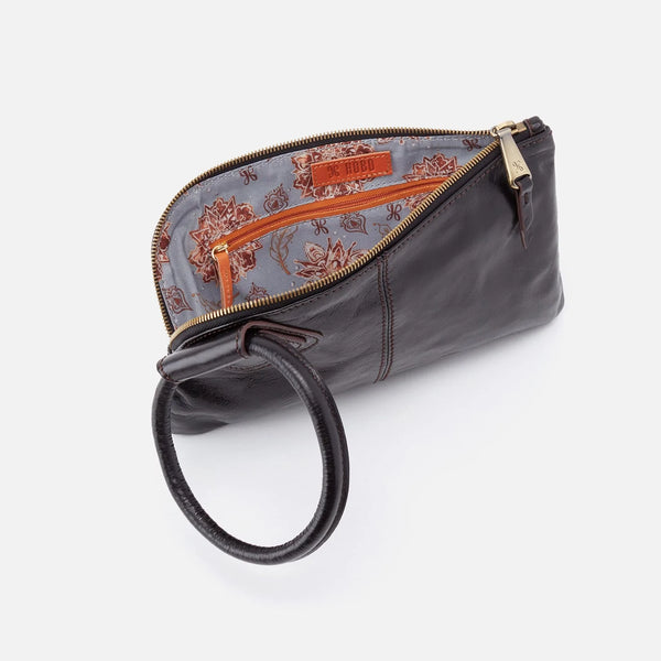 Hobo Sable Black Wristlet Purse Andy Thornal Company