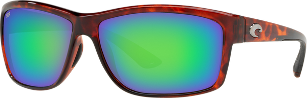 Costa Del Mar Mag Bay Sunglasses Tortoise Green Mirror 580P