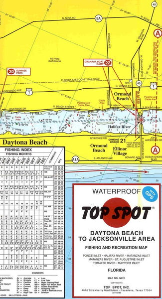 Top Spot - Daytona Beach to Jacksonville Area Fishing and