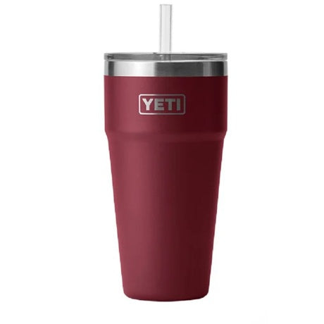 Yeti Rambler 26Oz Straw Cup Harvest Red