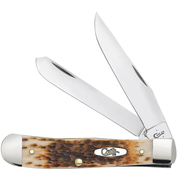 Case Peach Seed Jig Amber Bone CS Trapper