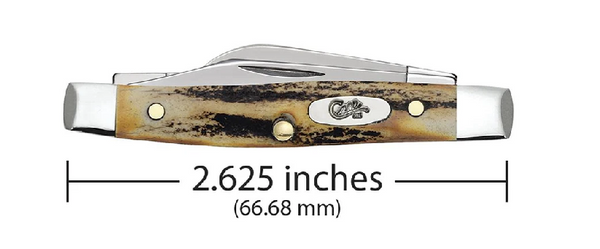 Case Knives Genuine Stag Small Stockman