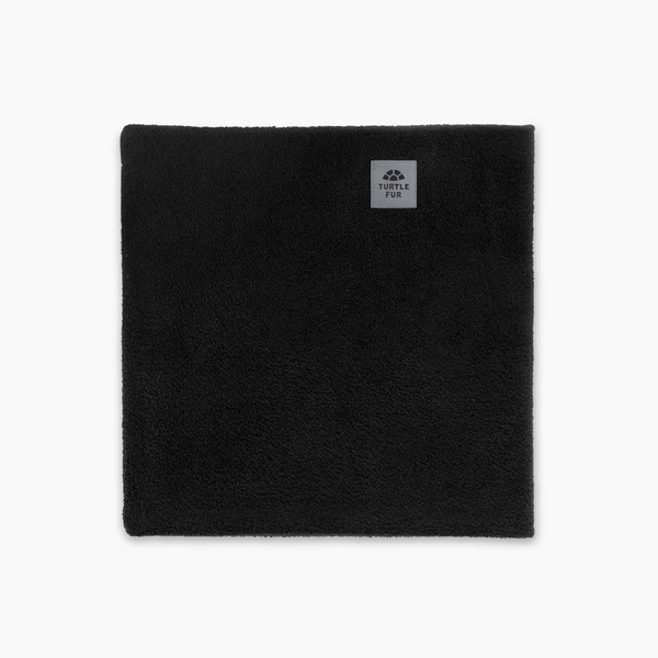 Turtle Fur Double Layer Neck Warmer / Black