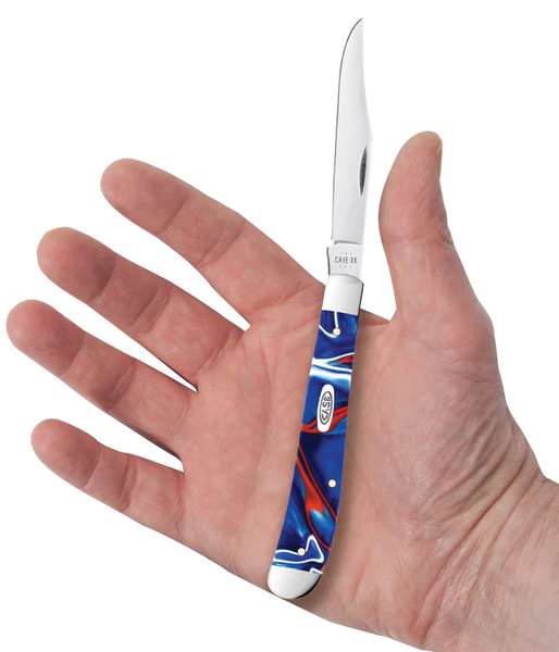 Case Patriotic Kirinite Slimline Trapper Pocketknife