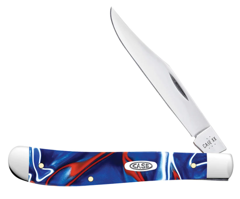 Case Patriotic Kirinite Slimline Trapper Pocketknife