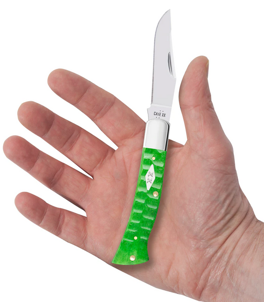 Case Gator Jig Bright Green Bone Axe Handle