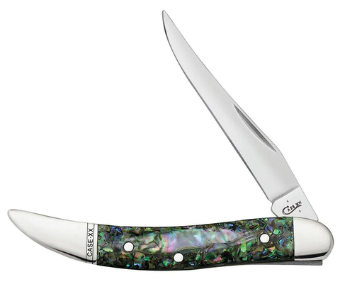 Case Abalone Small Texas Toothpick Knife