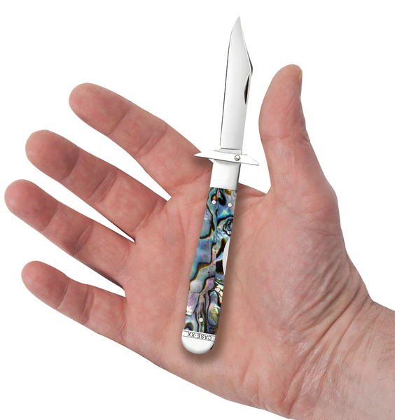Case Smooth Abalone Cheetah Cub Knife
