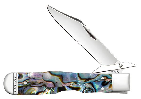Case Smooth Abalone Cheetah Cub Knife