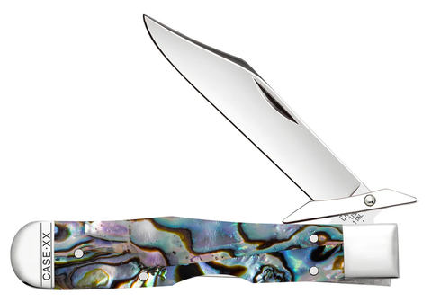 Case Smooth Abalone Cheetah Cub Knife