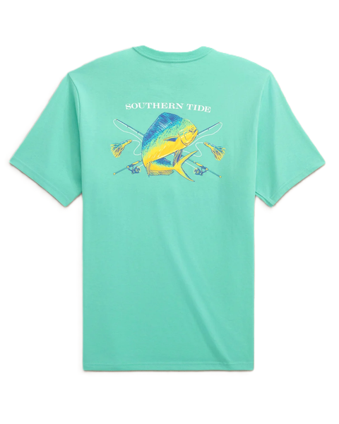 Southern Tide Men's SS Mahi Deep Sea Fishing T-shirt / Florida Keys