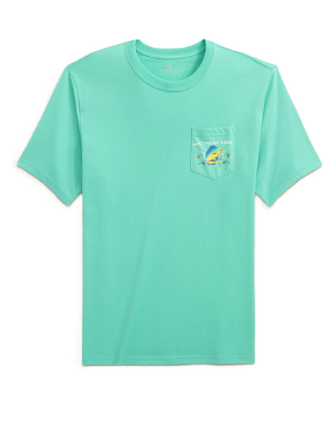 Southern Tide Men's SS Mahi Deep Sea Fishing T-shirt / Florida Keys