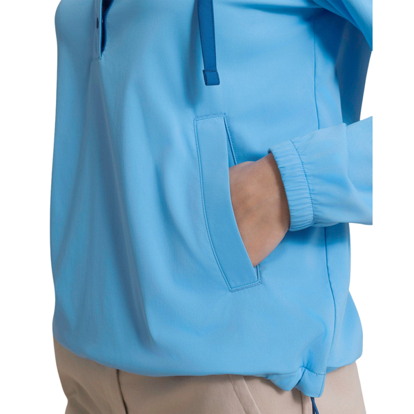 Southern Tide Women's Calie Coastal Breeze Color Blocked Popover / Ocean Channel