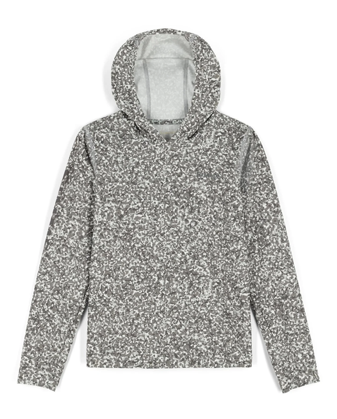 Simms Kids Solar Tech Hoody / Pebble Steel