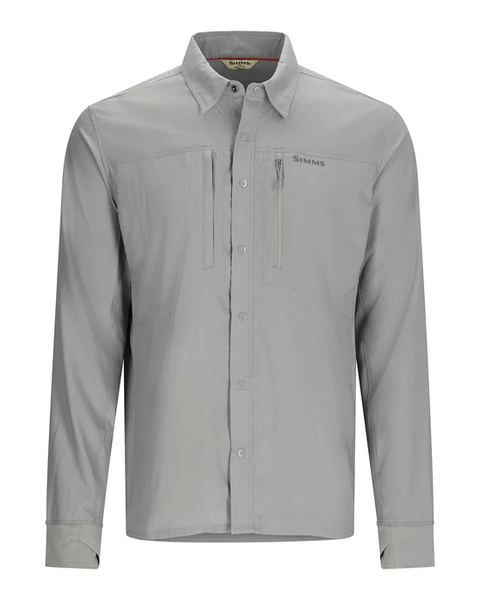 Simms Mens Intruder BiComp LS Shirt / Cinder