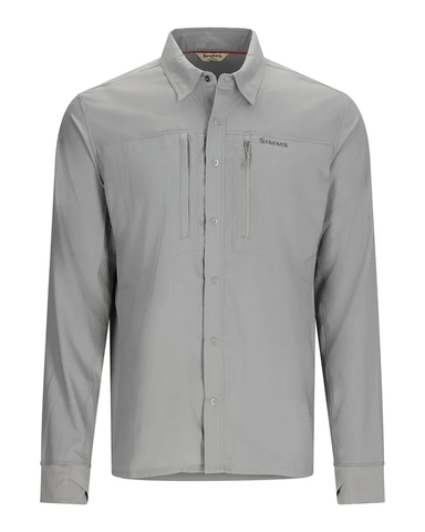 Simms Mens Intruder BiComp LS Shirt / Cinder