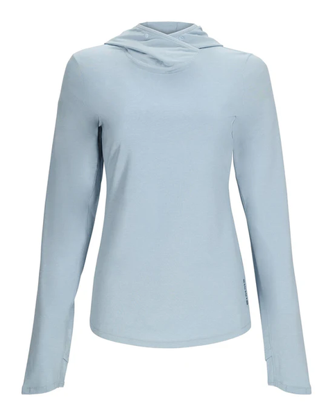 Simms Women's Solarflex Hoody / Steel Blue Heather