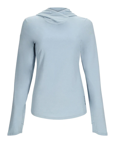 Simms Women's Solarflex Hoody / Steel Blue Heather