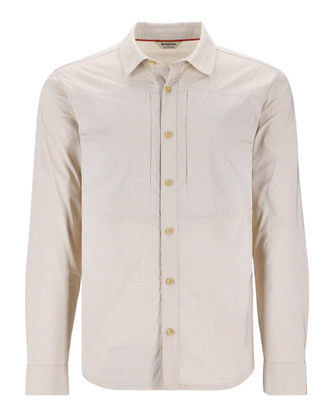 Simms Men's Stone Cold LS Shirt / Bimini Stone Cold Check