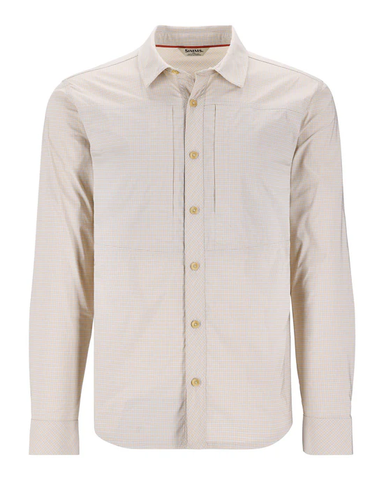 Simms Men's Stone Cold LS Shirt / Bimini Stone Cold Check