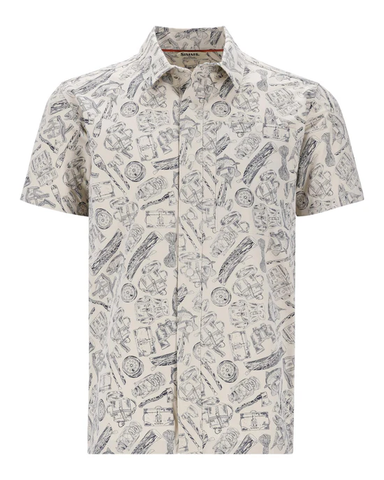 Simms Men's Tailout SS Shirt / Camp Sand