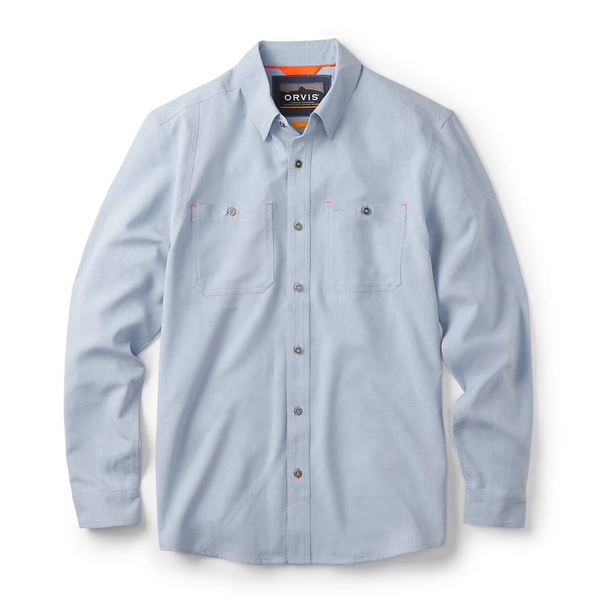 Orvis LS Tech Chambray Work Shirt