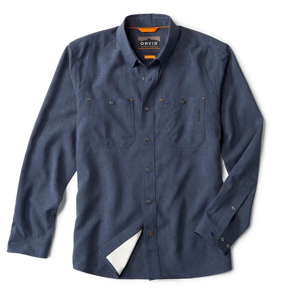 Orvis LS Tech Chambray Work Shirt
