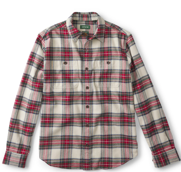 Orvis The Perfect Flannel Shirt / Ivy - Currant