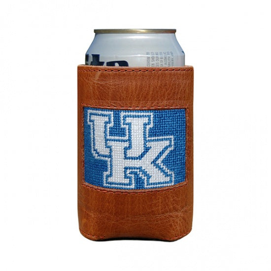Smathers and Branson Kentucky (Blue) Needlepoint Can Cooler