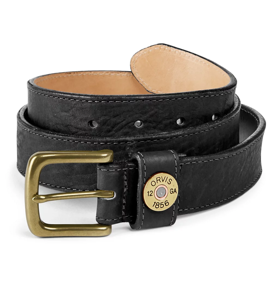 Orvis Bison Leather Shotshell Belt
