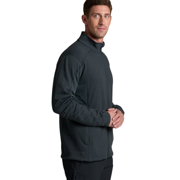 Kuhl Men's Reactiv Grid Full Zip / Mutiny Blue