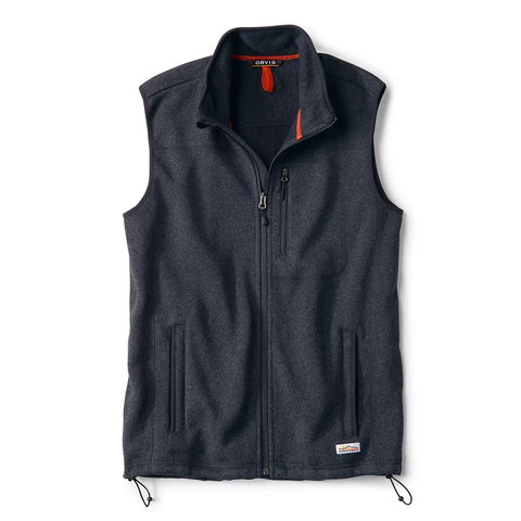 Orvis Men's's R65 TM Sweater Fleece Vest / Black