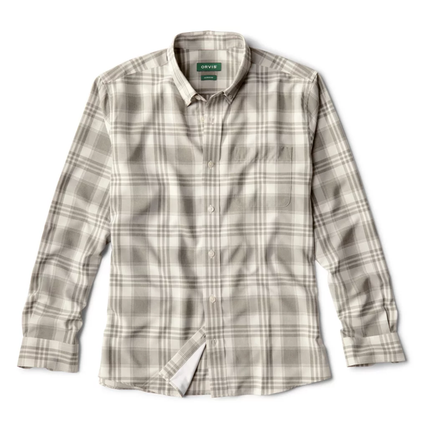 Orvis Men's Out of Office Comfort Stretch LS Shirt / Tarragon