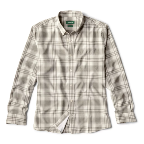 Orvis Men's Out of Office Comfort Stretch LS Shirt / Tarragon