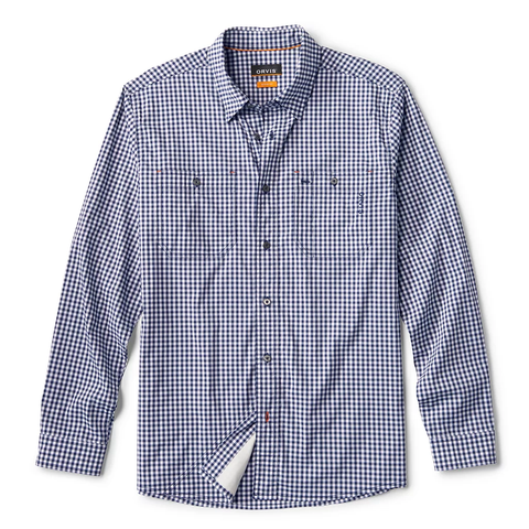Orvis Men's River Guide 2.0 LS Shirt / True Navy