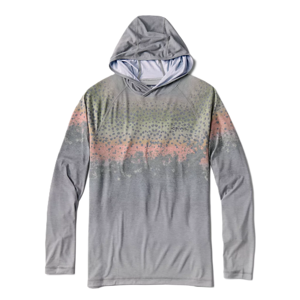 Orvis Men's Dricast Printed Hoodie / Steelhead