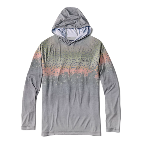 Orvis Men's Dricast Printed Hoodie / Steelhead