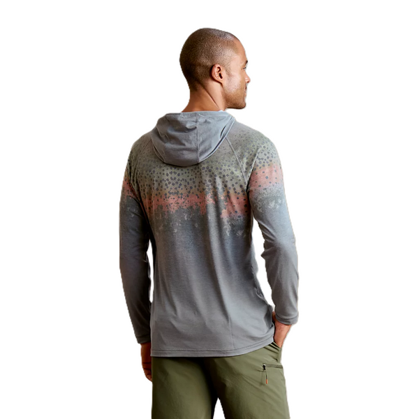 Orvis Men's Dricast Printed Hoodie / Steelhead