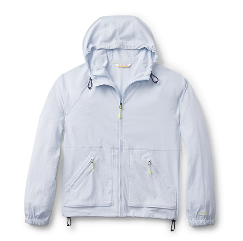 Orvis Women's Open Air Caster Full Zip Jacket / Coastal Blue