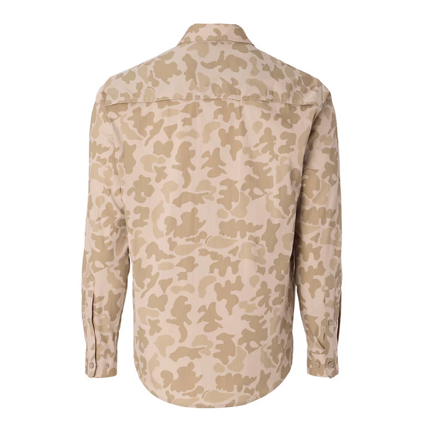 Orvis Men's LS Featherweight Shooting Shirt / Dove 1971 Camo