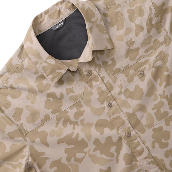Orvis Men's LS Featherweight Shooting Shirt / Dove 1971 Camo