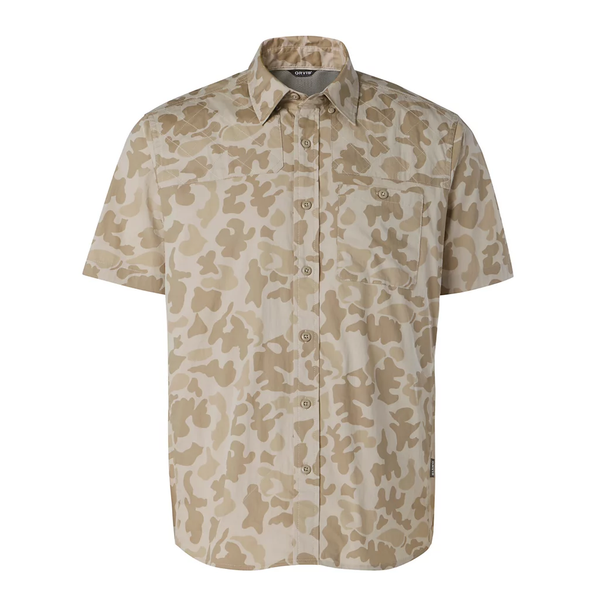 Orvis Men's SS Featherweight Shooting Shirt / Dove Camo