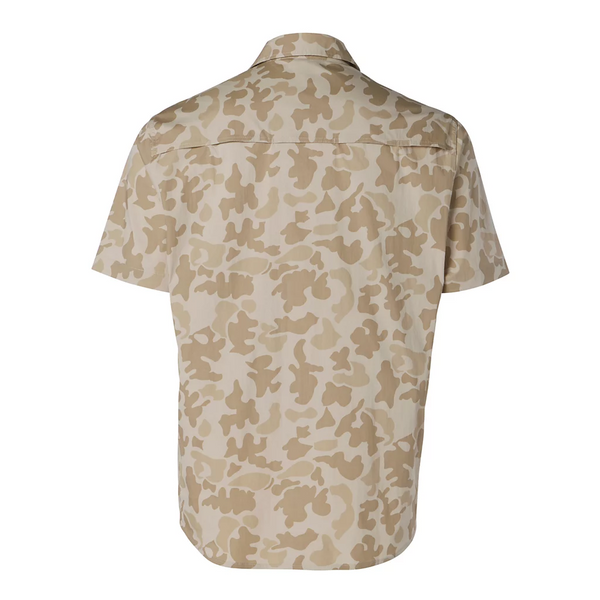 Orvis Men's SS Featherweight Shooting Shirt / Dove Camo