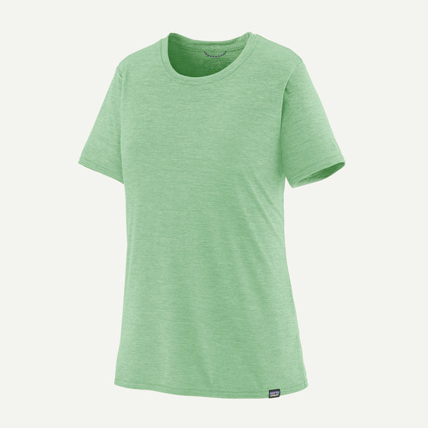 Patagonia Women's Short-Sleeve Capilene Cool Daily Shirt / Rinsed Green X-Dye