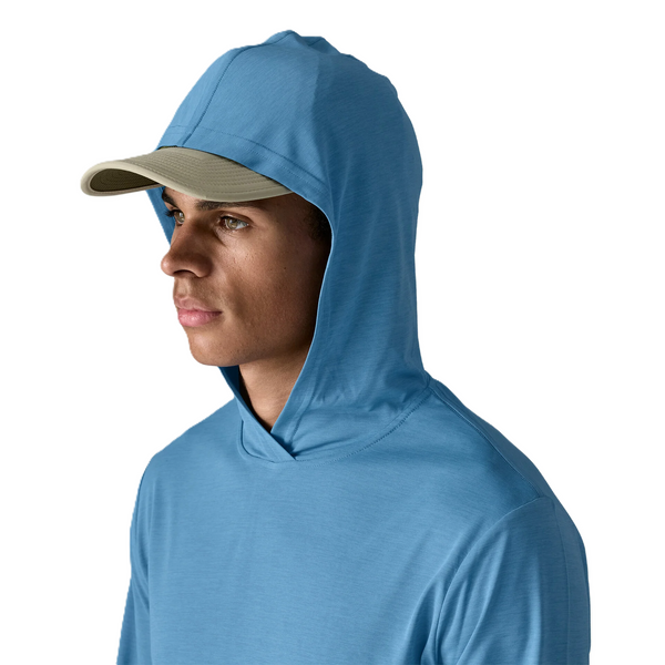 Patagonia Men's Capilene® Cool Daily Hoody / Shore Blue X-Dye