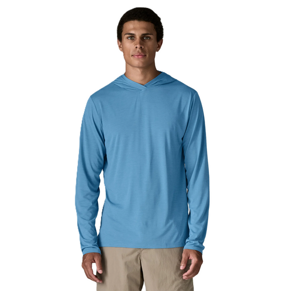 Patagonia Men's Capilene® Cool Daily Hoody / Shore Blue X-Dye