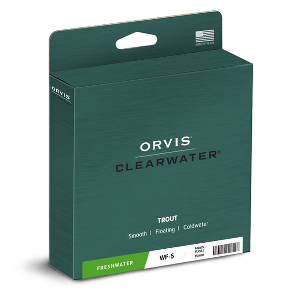 Orvis Clearwater Fly Line Color Moss